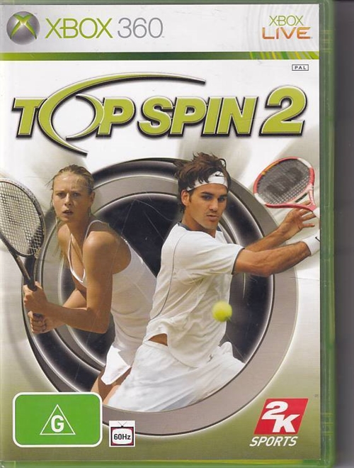 Topspin 2 - XBOX 360 (B Grade) (Genbrug)